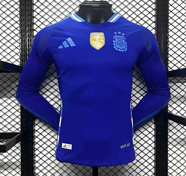 Player Version 2024 Belgium Away Long Sleeve Jersey