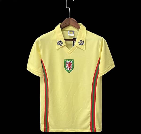 Retro 76/79 Wales away Soccer Jersey