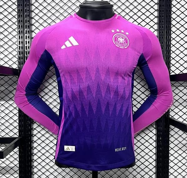 Player Version 2024 Germany Away Long Sleeve Jersey