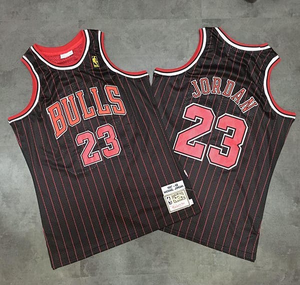 Men's Michael Jordan Black Retro Classic Team Jersey