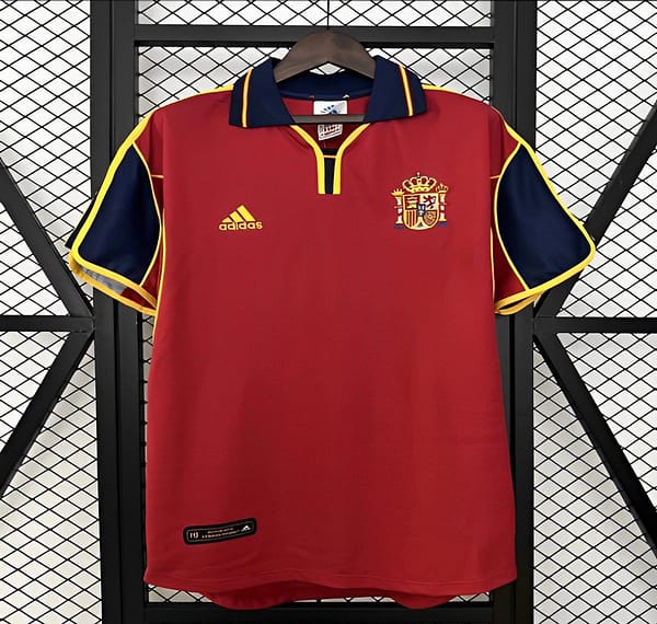 2000 Retro Spain Home Jersey