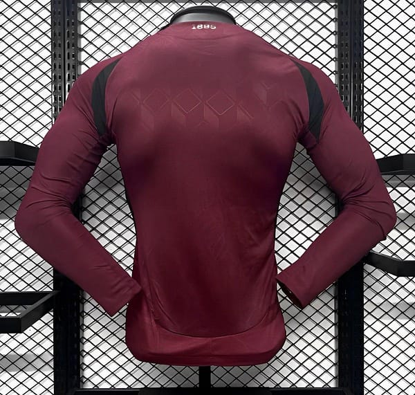 Player Version 2024 Belgium Home Sleeve Jersey - Image 3