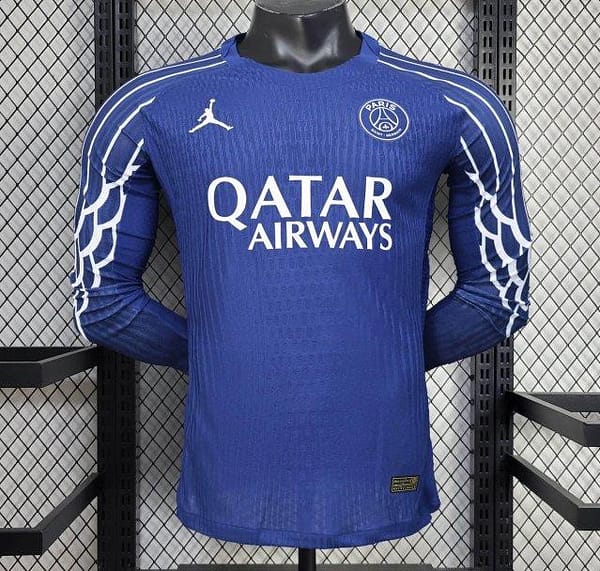24/25 Player Version PSG Forth Blue Long Sleeve Jersey