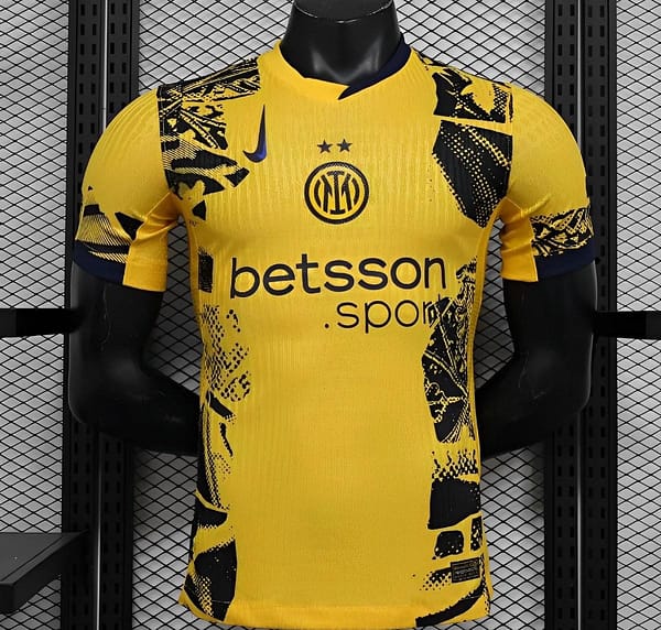 Player Version 24/25 Inter Milan Third Yellow Jersey - Image 2