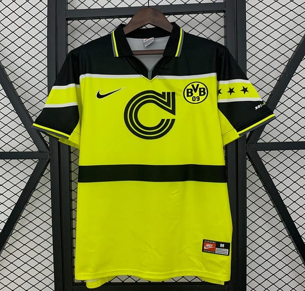 96/97 Retro Borussia Dortmund Home Jersey