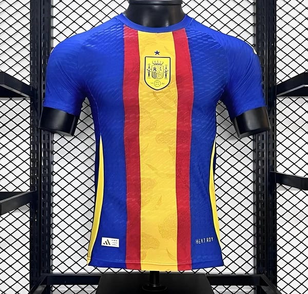 2024 Player Version Spain Euro Pre-match Training Jersey Uniform Jersey