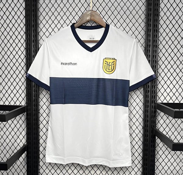 2024 Ecuador Away White Jersey