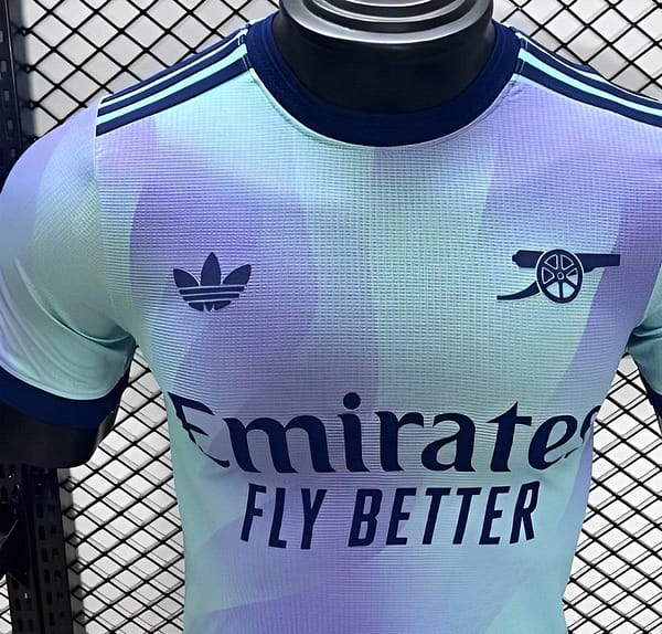 Player Version 24/25 Arsenal Third Blue Jersey - Image 3