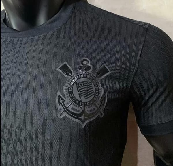 Player Version 24/25 Corinthians Away Black Jersey - Image 4