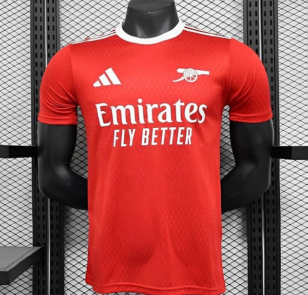 25/26 Player Version Arsenal Match Training Red Jersey