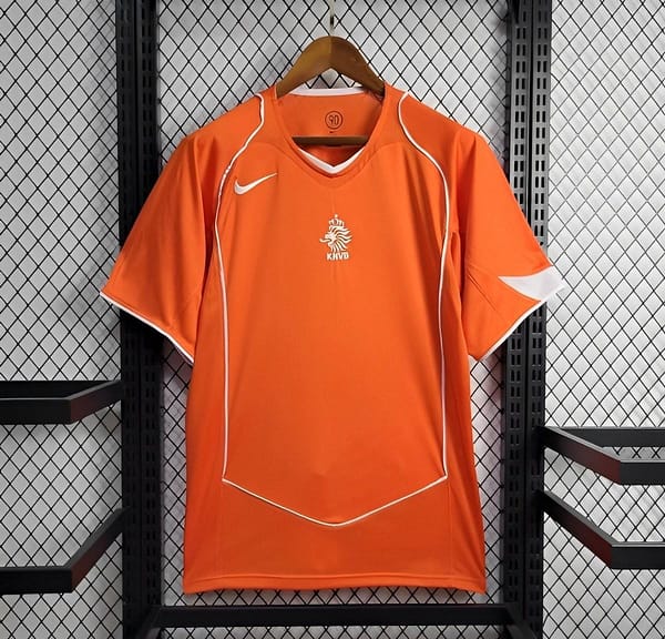Retro 2004 Netherlands Home Jersey