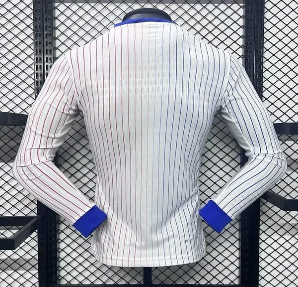 Player Version 2024 France Away Long Sleeve Jersey - Image 2
