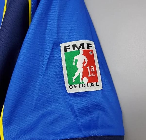 Retro 01/02 Club America Away Blue Jersey - Image 8