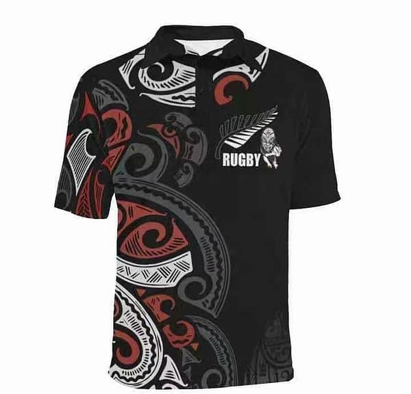 Māori All Blacks 2020 Mens Football Polo Shirt