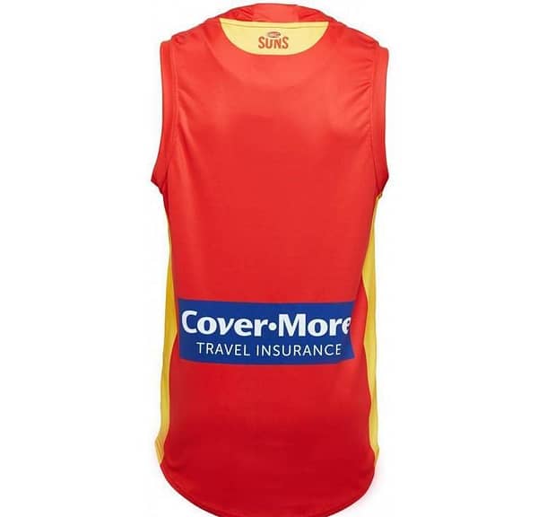 Gold Coast Suns 2020 Mens Home Football Guernsey - Image 2