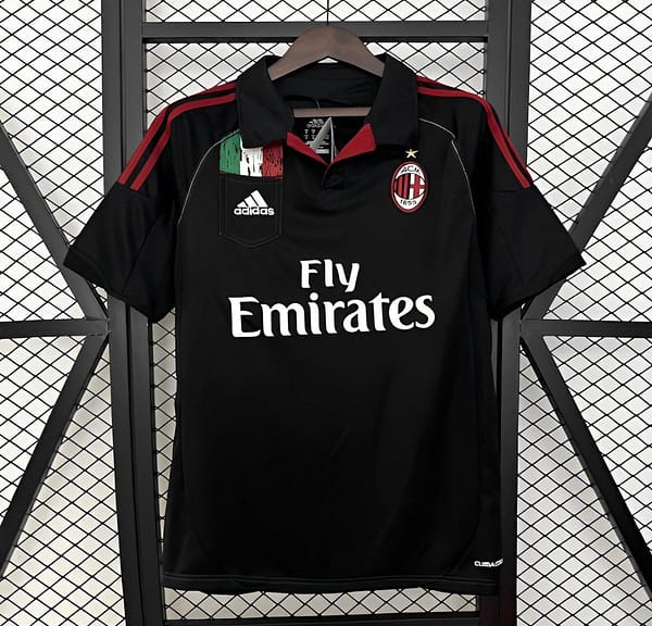 12/13 Retro AC Milan Home Jersey