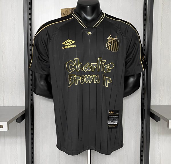 24/25 Santos Charlie Brown Jr Special Black Jersey