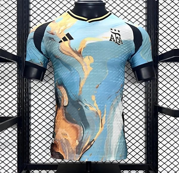 Player Version 2024 Japan Watercolor Painting Blue/Yellow Concept Jersey