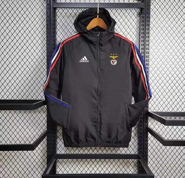 24/25 Benfica Black Windbreaker