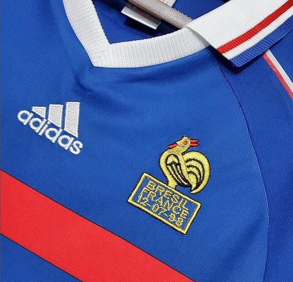Retro 1998 France Home Jersey - Image 5