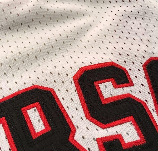 Men's Allen Iverson White Retro Classic Team Jersey - Image 3