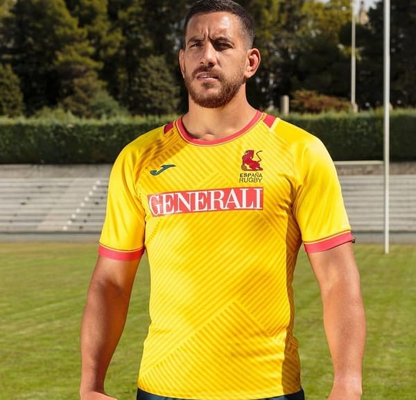 Spain 2021 Men's Away Rugby Jersey - Image 3