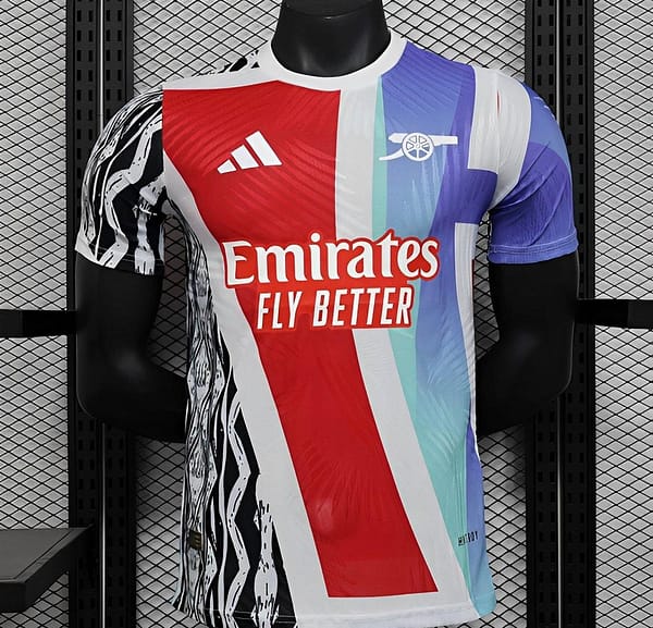 24/25 Player Version Arsenal Pre-Match Mash-up Jersey