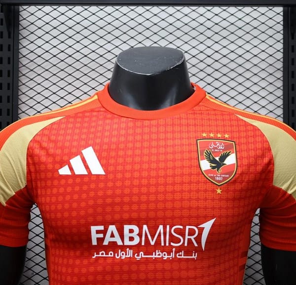 Player Version 24/25 Egypt Al Ahly Home Jersey - Image 10