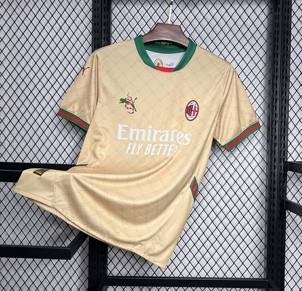 24/25 AC Milan x Gucci Golden 125th Anniversary Jersey - Image 2