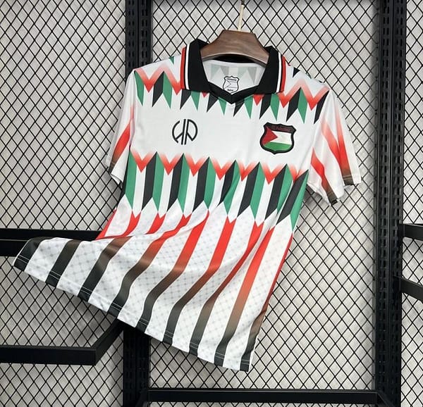 24/25 CD Palestino x Hypepeace White Jersey S-XXXXL - Image 2