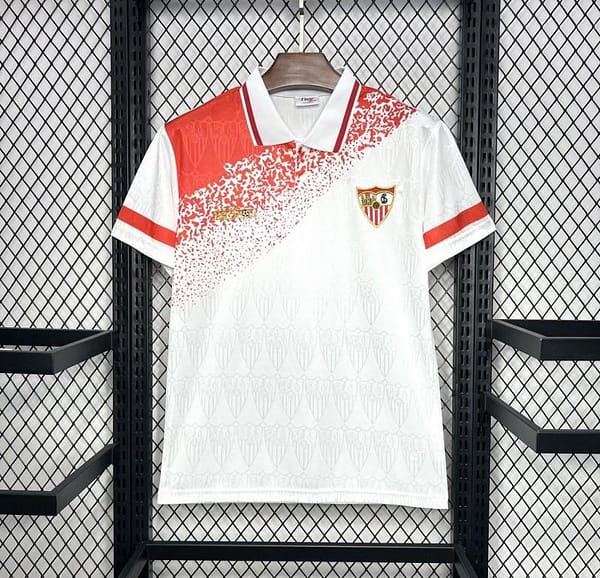 Retro 93/94 Sevilla FC Home Jersey - Image 11