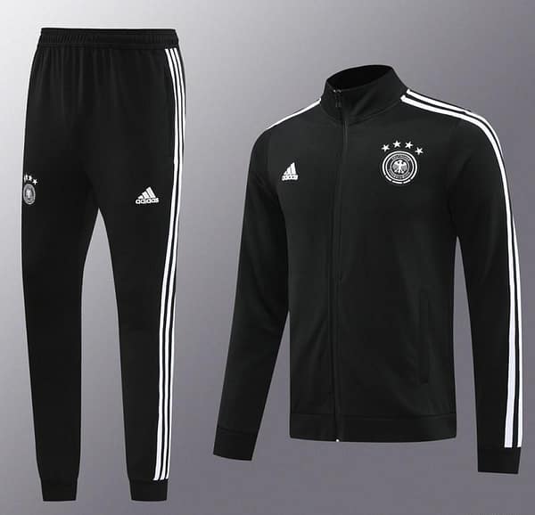 2024 Germany Black Full Zipper Jacket +Long Pants - Image 19