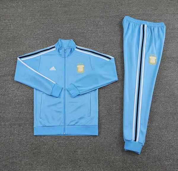 2024 Argentina Blue Full Zipper Jacket +Long Pants - Image 4