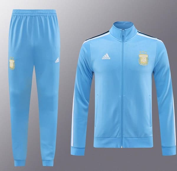 2024 Argentina Blue Full Zipper Jacket +Long Pants - Image 14