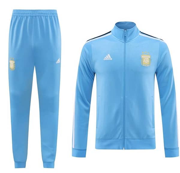 2024 Argentina Blue Full Zipper Jacket +Long Pants - Image 15