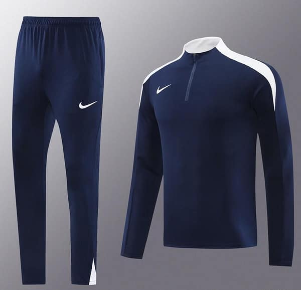 24/25 Nike Navy Half Zipper Jacket+Long Pants - Image 19