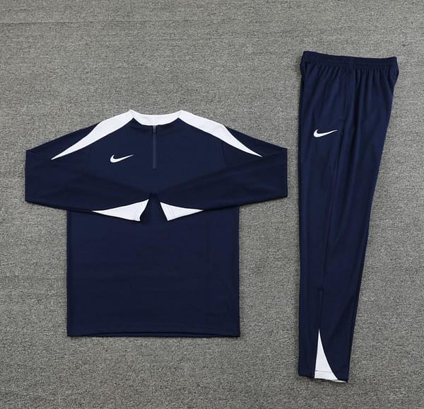 24/25 Nike Navy Half Zipper Jacket+Long Pants - Image 22