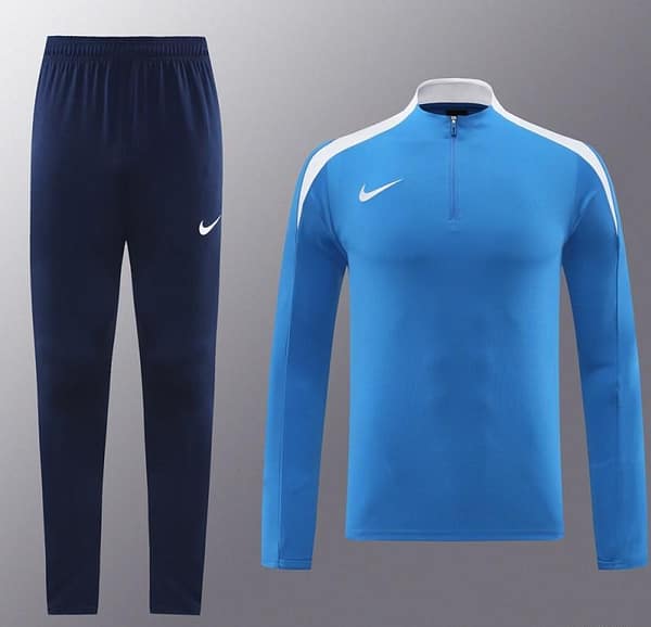 24/25 Nike Blue Half Zipper Jacket+Long Pants - Image 20