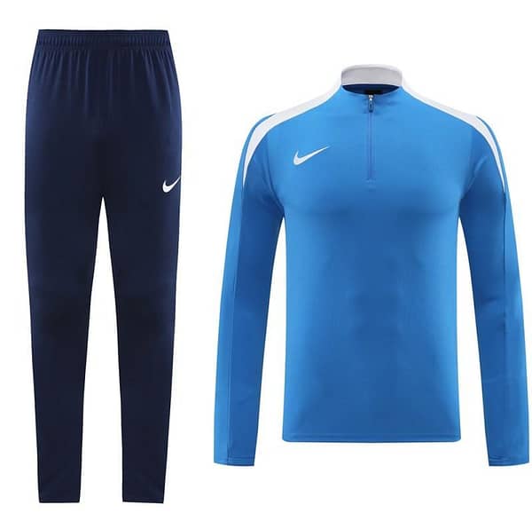 24/25 Nike Blue Half Zipper Jacket+Long Pants - Image 21