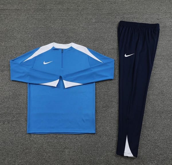 24/25 Nike Blue Half Zipper Jacket+Long Pants - Image 22