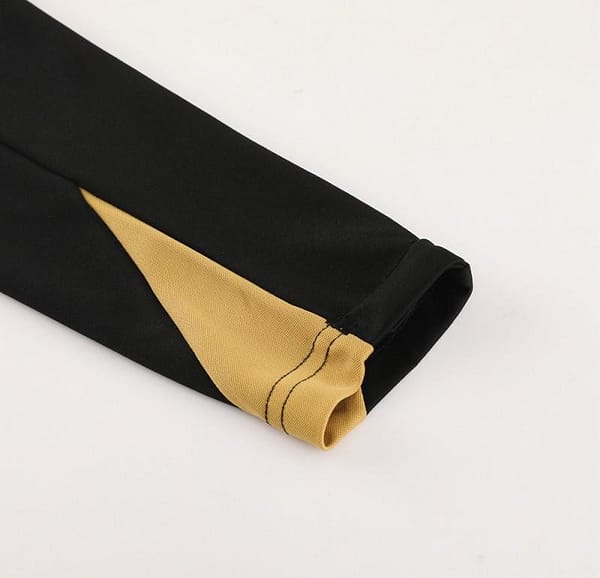 24/25 Nike Black/Golden Half Zipper Jacket+Long Pants - Image 11