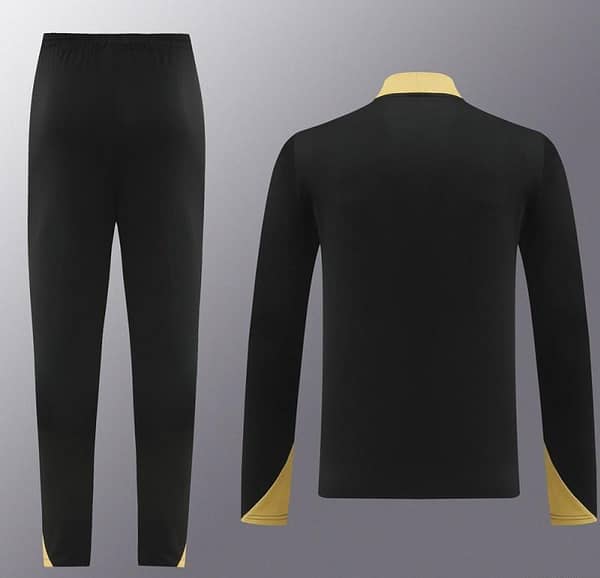 24/25 Nike Black/Golden Half Zipper Jacket+Long Pants - Image 17