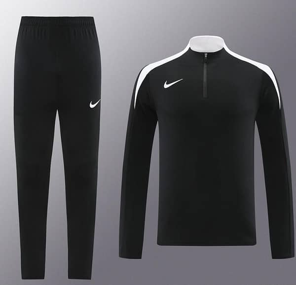 24/25 Nike Black Half Zipper Jacket+Long Pants - Image 20