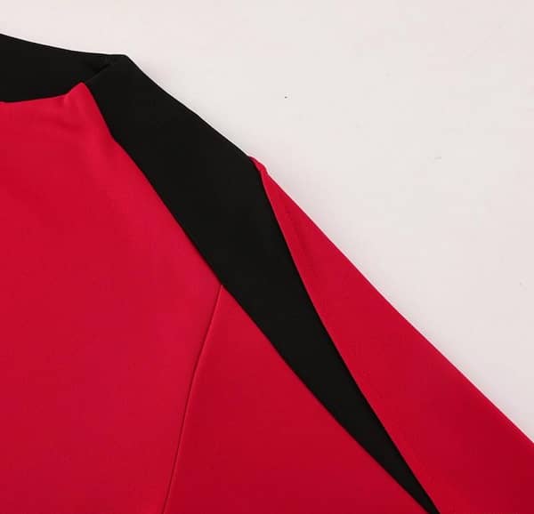 24/25 Nike Red Half Zipper Jacket+Long Pants - Image 11