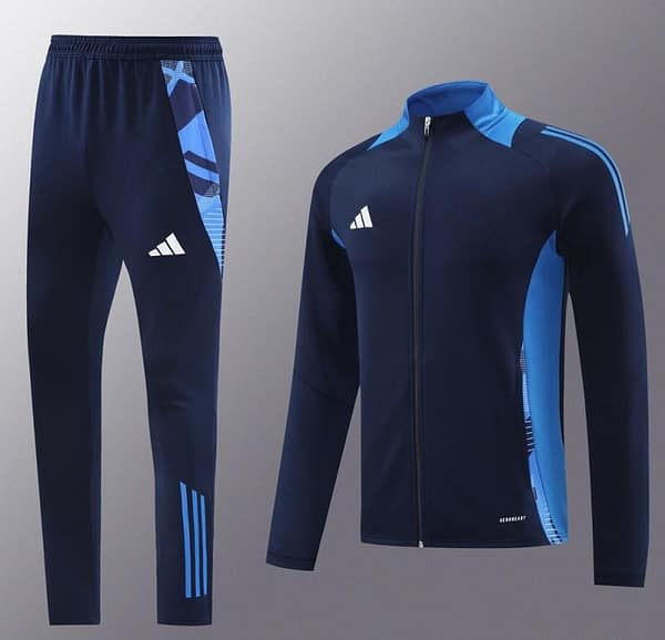 24/25 Adidas Navy/Blue Full Zipper Jacket +Long Pants - Image 14