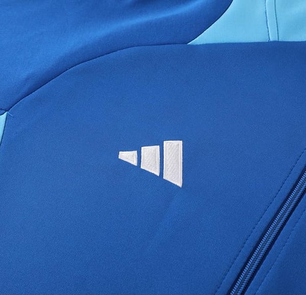 24/25 Adidas Blue Full Zipper Jacket +Long Pants - Image 4
