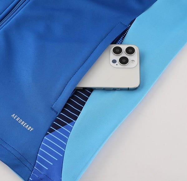 24/25 Adidas Blue Full Zipper Jacket +Long Pants - Image 22