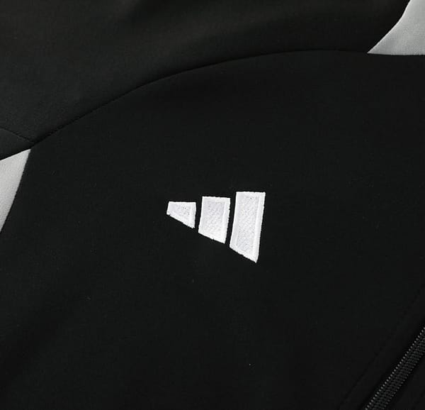 24/25 Adidas Black Full Zipper Jacket +Long Pants - Image 4