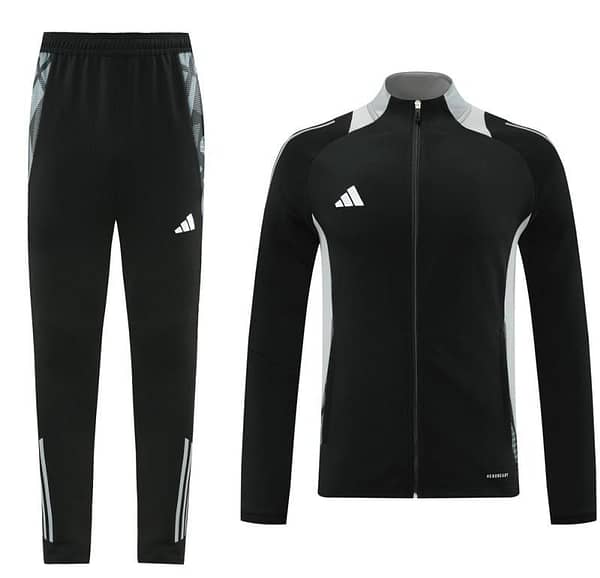 24/25 Adidas Black Full Zipper Jacket +Long Pants - Image 16