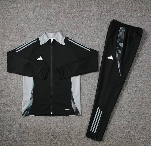 24/25 Adidas Black Full Zipper Jacket +Long Pants - Image 17